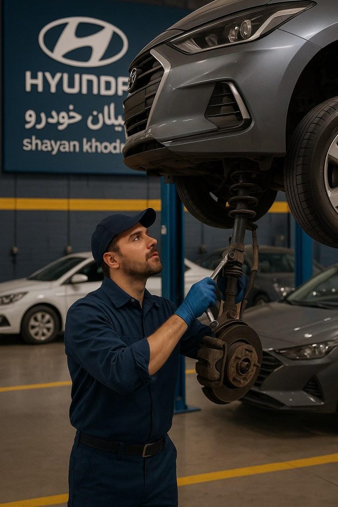 تعمیرات جلوبندی هیوندا