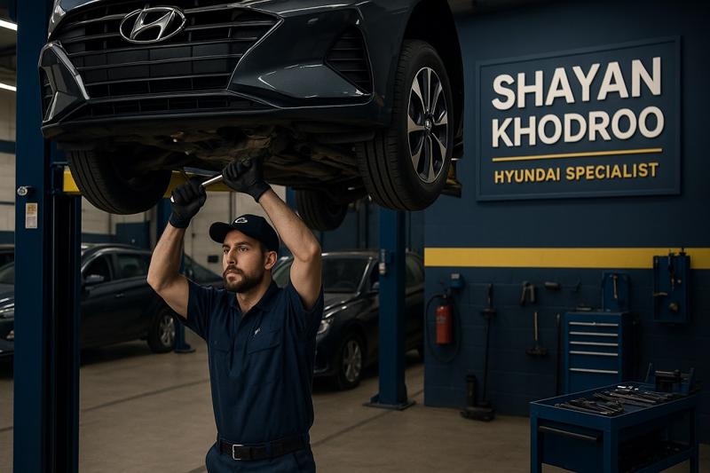 تعمیر جلوبندی هیوندا