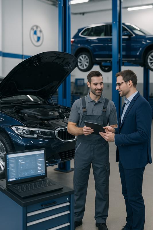 تعمیر موتور بی ام و