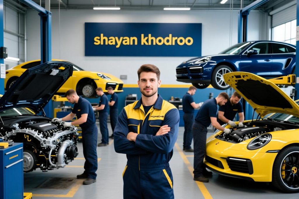 تعمیر موتور پورشه