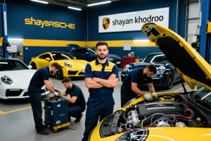 تعمیرگاه تخصصی موتور پورشه در غرب تهران