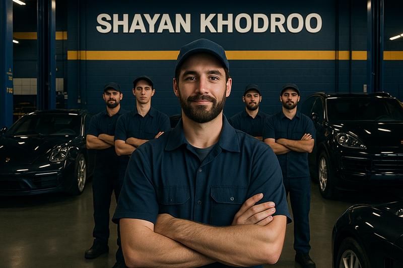 تعمیرگاه پورشه سعادت آباد