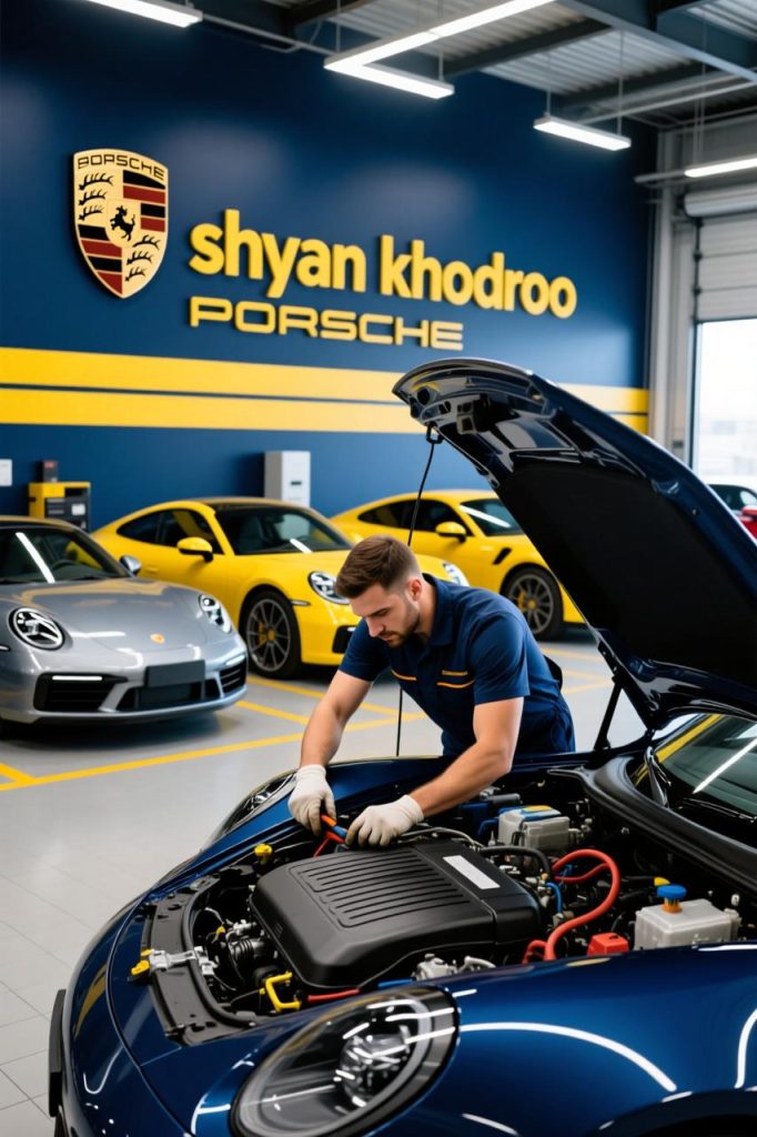 هزینه تعمیر سیستم برقی پورشه