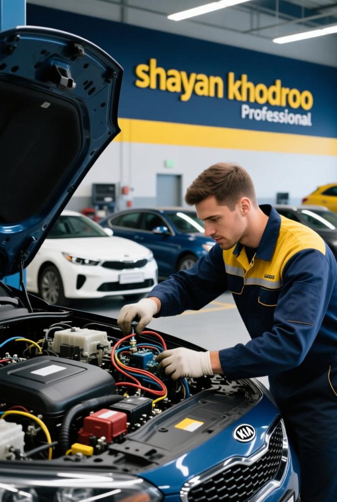 هزینه تعمیر سیستم برقی کیا